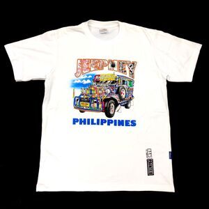 Dibuho Hand Painted Jeepney Philippines Tee T Shirt Size XL B2